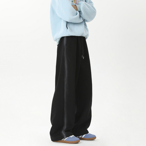 高品质男士宽松休闲加绒加厚卫裤618A-K006P60控89图片