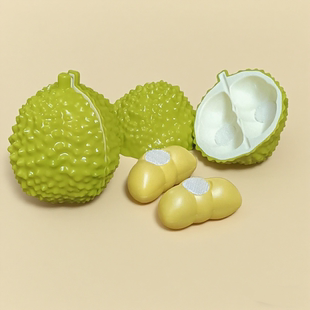 儿童仿真小榴莲切切乐剥皮可切榴莲幼儿园益智可切水果模型教具