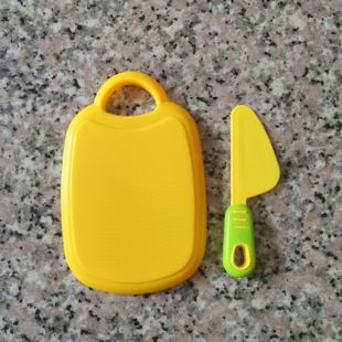 儿童切切乐水果刀玩具过家家仿真砧板刀模型幼儿园早教益智教具