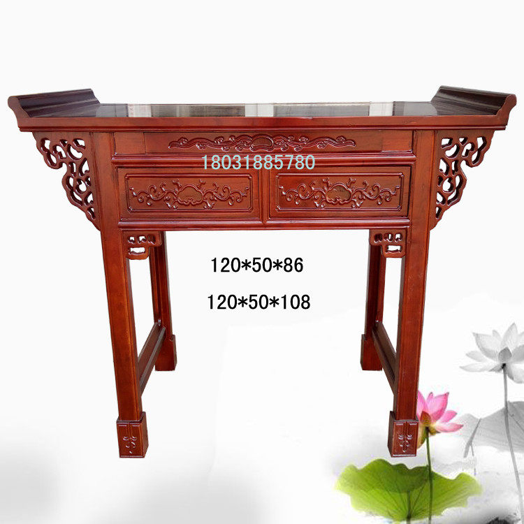 财神桌神台供台供桌实木佛台供佛桌佛龛柜神龛贡桌香案佛堂柜|msdalam kategori perabot kediaman, of Tables, altar - dari Buy2taobao.com untuk memberikan perkhidmatan ejen Taobao profesional membeli