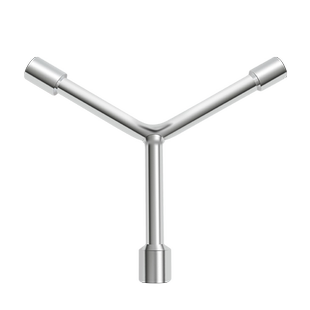 三叉套筒扳手加长多功能摩托汽车修车工具Y型三角外六角套管扳手