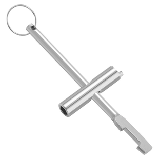 水表前阀门钥匙自来水表前闸阀内三角扳手暖气锁闭阀水阀防盗开关