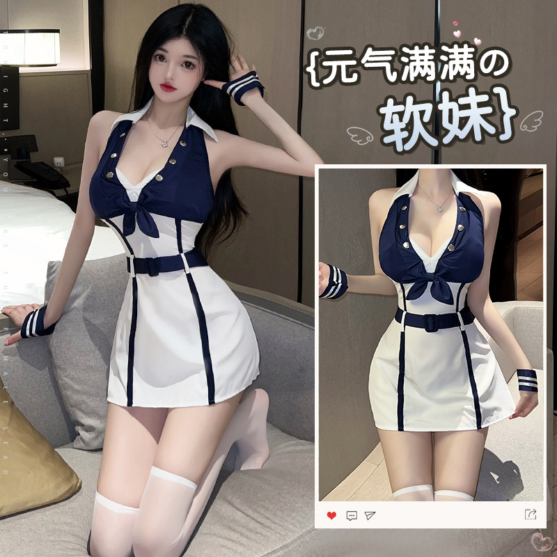 性感睡衣床上大尺度qqny情感趣味暴击吸内衣禁欲系勾魂衣服制服奶