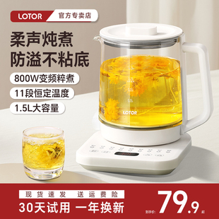 lotor养生壶小型煮茶器网红mini热水家用多功能一体办公室烧水壶