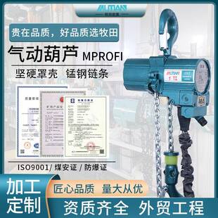10T矿用船用防爆气动葫芦 MPROFI防爆气动葫芦1吨0.25T
