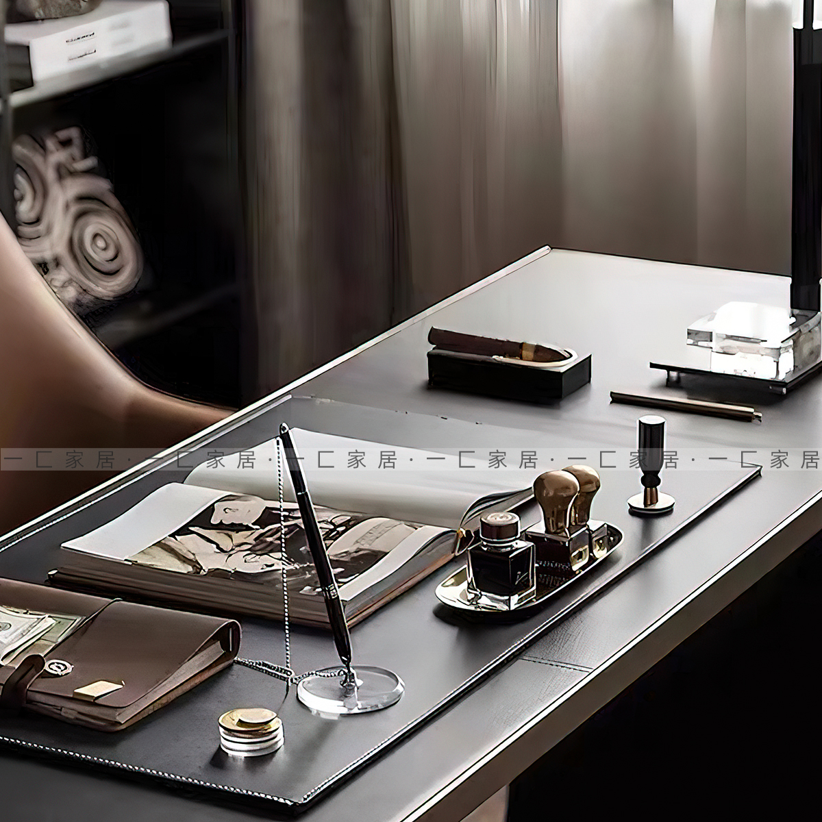 花器样板间装饰品一匚金属