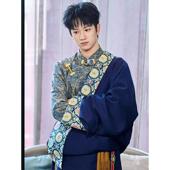 西藏民族服全套长袖 藏族服装 男士 舞蹈演出服2025年新款 男藏袍藏式