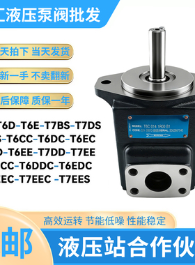 丹尼逊液压叶片油泵T6C-005/006/008/014/017/022-1R00/1/2/3-B1