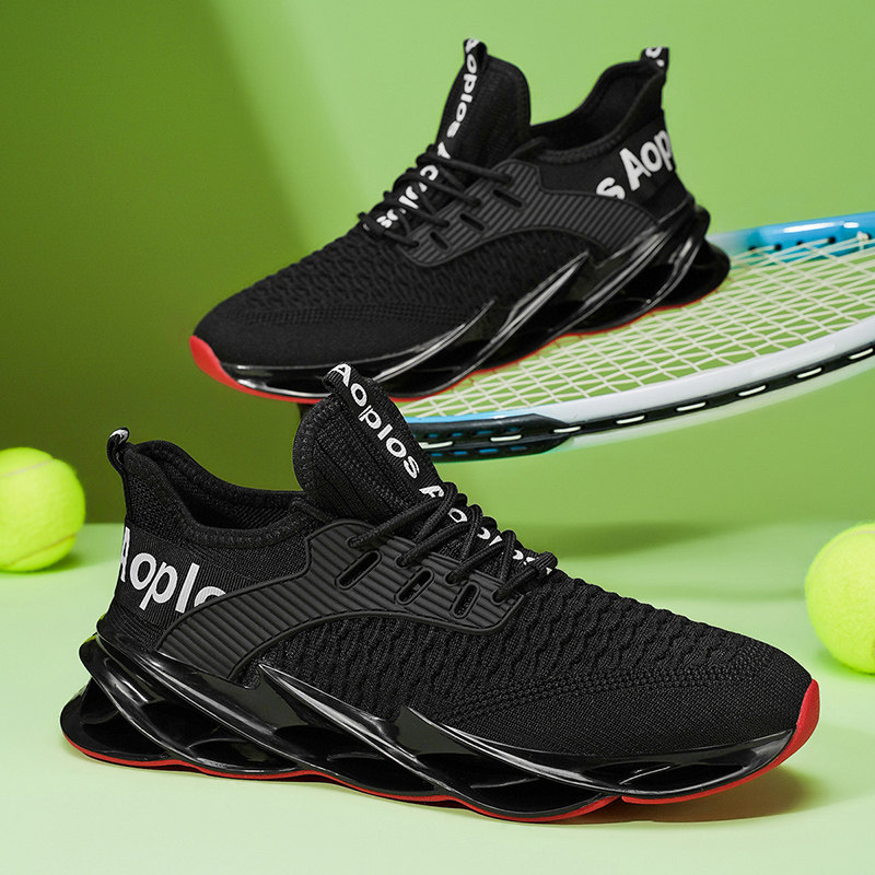 保罗圣约翰男鞋正品2025新款鞋透气透气网面休闲运动鞋男款刀锋鞋