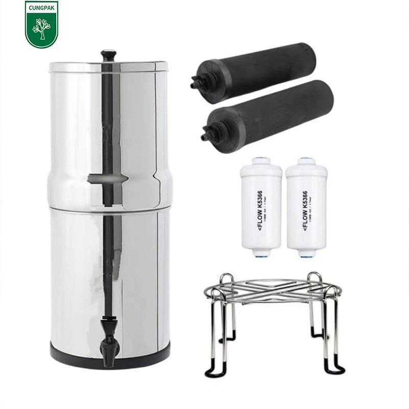 304不锈钢净水桶水缸净水水龙头大容量露营储水过滤器过滤桶厂家