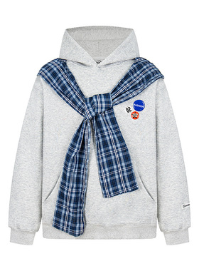 NTBF复古连帽衫卫衣男女春秋季2026年新款情侣款高街披肩徽章外套