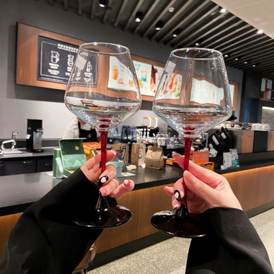 家用轻奢红酒杯套装勃艮第高脚杯