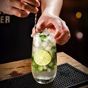 mojito莫吉托鸡尾酒杯家用套装微醺小酒杯调酒果汁杯透明玻璃水杯