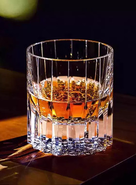 江户切子水晶威士忌酒杯啤酒杯