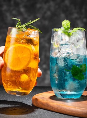 莫吉托mojito杯鸡尾酒杯酒吧长饮杯柯林杯果汁杯特调酒玻璃酒杯子
