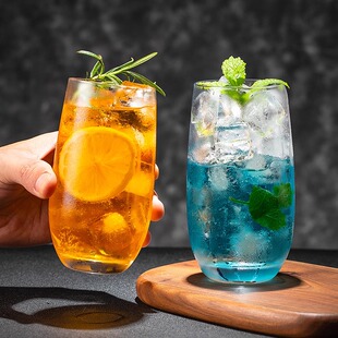 莫吉托mojito杯鸡尾酒杯酒吧长饮杯柯林杯果汁杯特调酒玻璃酒杯子