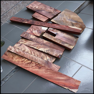 小叶紫檀木料边角料木工diy下脚料红木原材料珠子高油料手把件5斤