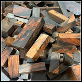 酸枝木料小叶紫檀红檀花梨混合红木小料边角料摆件雕刻DIY珠子5斤