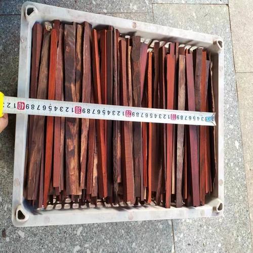 小叶紫檀边角料 原木料木工diy下脚料红木原材料珠子练手料簪子料