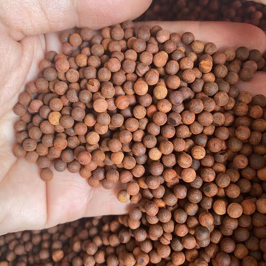 小叶紫檀瑕疵珠 0.3-0.6散珠 红木珠 枕芯珠  高油密  养生助眠