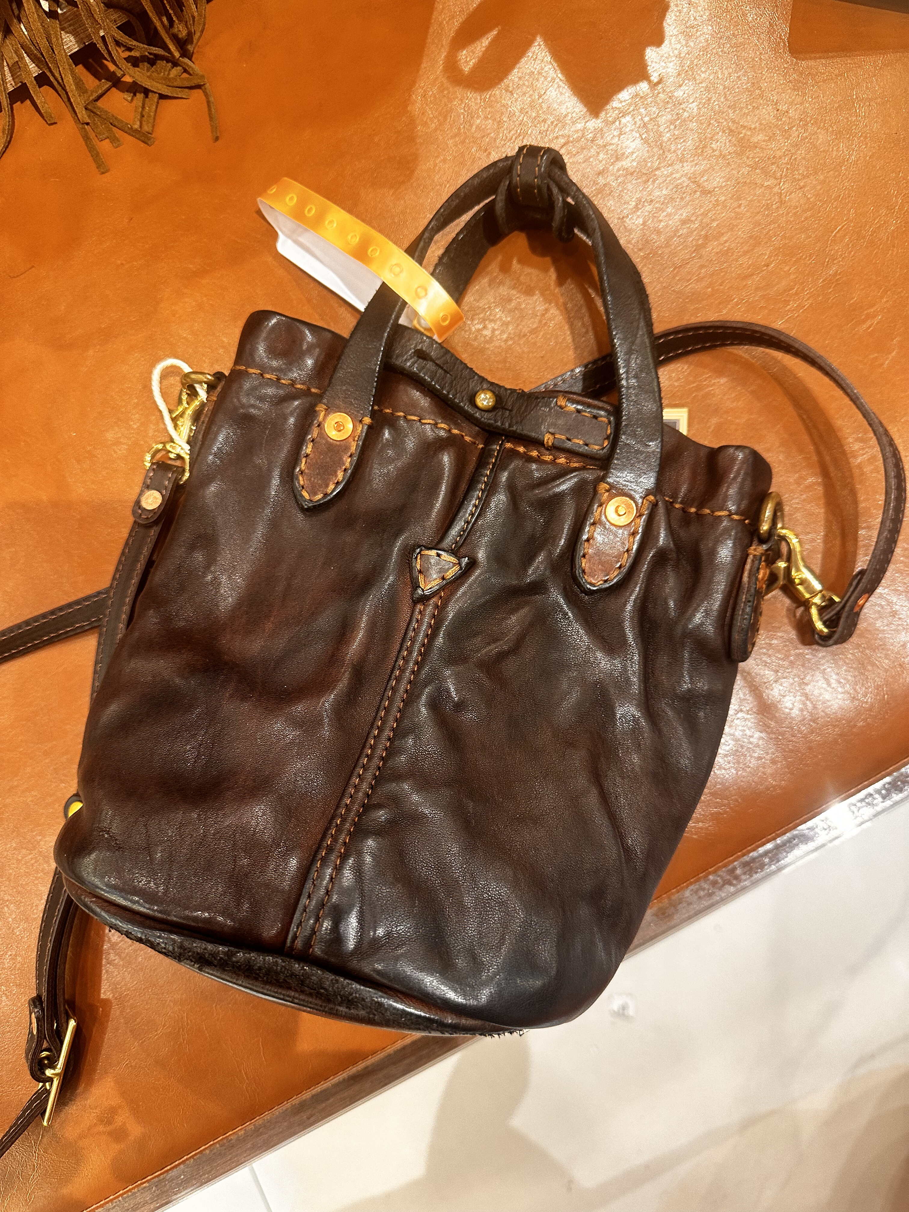 制道重工水洗马皮复古做旧小托特包手提单肩斜挎休闲通勤包,箱包皮具/热销女包/男包,通用款女包,淘宝优惠券,粉丝福利购,淘宝优惠卷