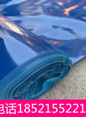500克蓝色土工膜上海现货尺寸宽6米长50米游泳池防渗防漏水土工膜