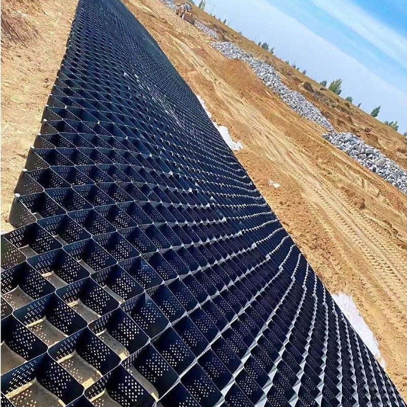 100-400土工格室黑色塑料蜂巢格室 边坡护坡绿化道路加固带排水孔,基础建材,基础材料,淘宝优惠券,粉丝福利购,淘宝优惠卷