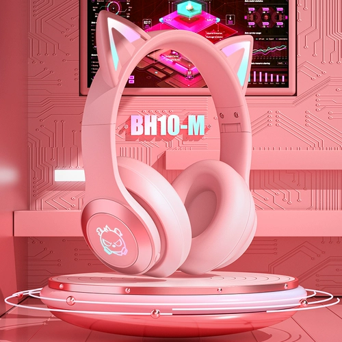 Кошачья гарнитура Bluetooth Wireless Computer Game для девочек детские мобильные телефоны детские мобильные телефоны