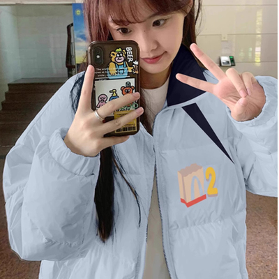 厚棉袄oversize面包服外套