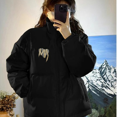 加厚保暖宽松棉衣外套棉袄潮牌