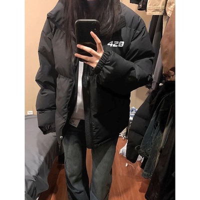 冬季加厚抗寒棉服女新款