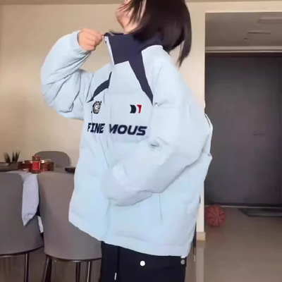 情侣棉衣面包服冬季棉袄外套