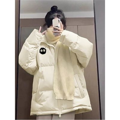 立领加厚外穿面包服外套