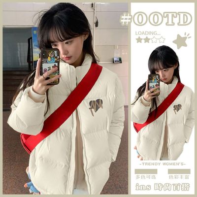 爆款宽松保暖面包服外套潮流