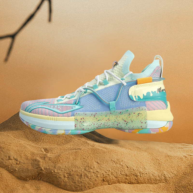 李宁正品篮球鞋男夏新款运动鞋闪击6实战训练男鞋耐磨球鞋ABAP071