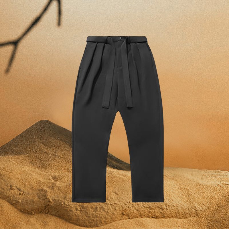 中国李宁春夏秀款卫裤男子运动休闲舒适裤子AKXR105