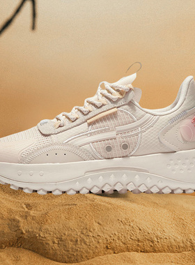 正品春季 李宁女鞋CF月影 休闲鞋复古 舒适运动鞋AGLR158-4