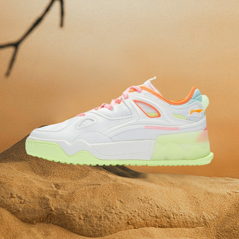 Lining/李宁正品CF闪星悟行配色新款男子低帮运动板鞋AGCR289