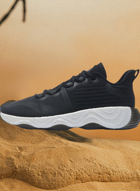 李宁运动鞋冬季新款男士无界时尚减震防滑训练健身鞋AFPR029