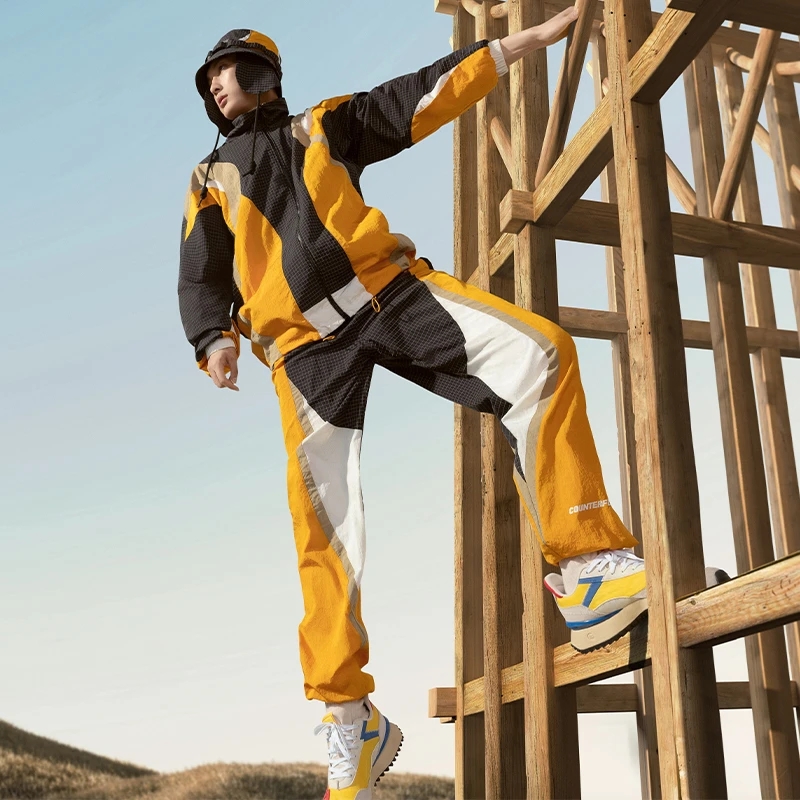 Lining/李宁正品男子新款载物复古低帮轻便透气运动休闲鞋AGCS261