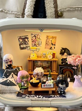 鬼灭之刃手办模型公仔人偶炭治郎祢豆子我妻善逸周边七夕生日礼物