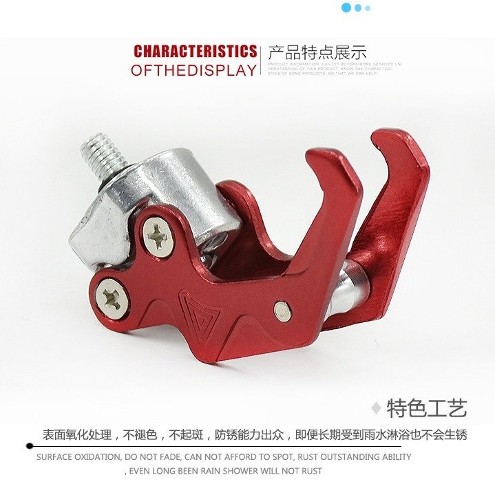 摩托车改装配件踏板电动车通用铝合金鹰爪前置物挂钩头盔行李勾子