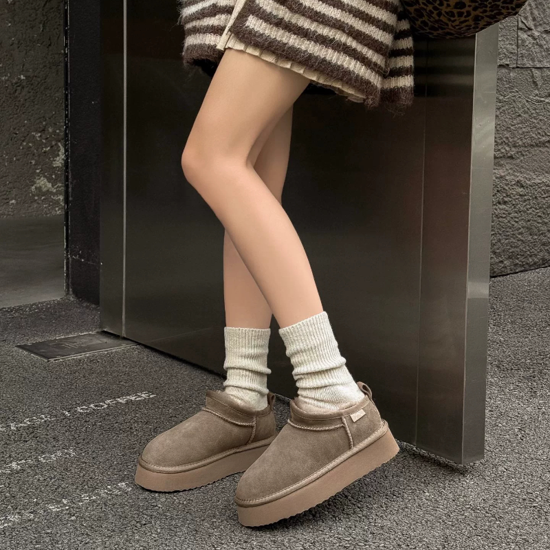 大东北厚底加绒加厚雪地靴