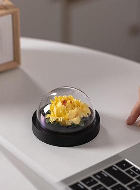 陶瓷花生日礼物女生实用牡丹