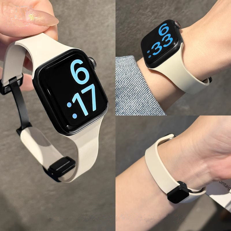 适用华为FIT5表带手表fit4小蛮腰硅胶替换带fit3手环折叠扣腕带女
