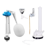 老式连体抽水马桶水箱浮球排水阀座坐便器出水阀开关进水阀冲水器