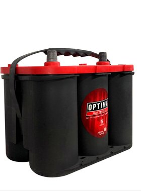 OPTIMA奥铁马卷绕蓄电池红顶D34 12V50AH 越野车工业设备