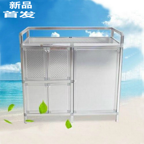 Committed simple and easy Gas Kitchen cabinet Aluminum cabinet Stainless steel balcony Kitchen stove cabinet Lockersin the Residential furniture , Cabinet , Sideboard  category - from Buy2taobao.com to provide professional Taobao agent buy service