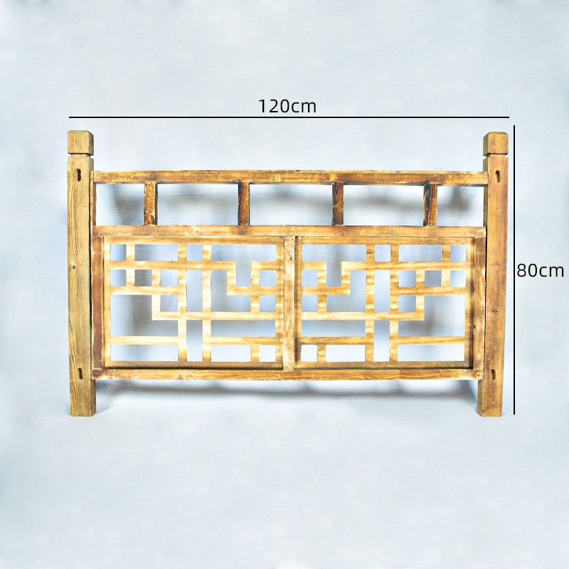 促新婚庆木质栅栏道具路引新中式婚礼布置场景复古围栏装饰鹊桥品