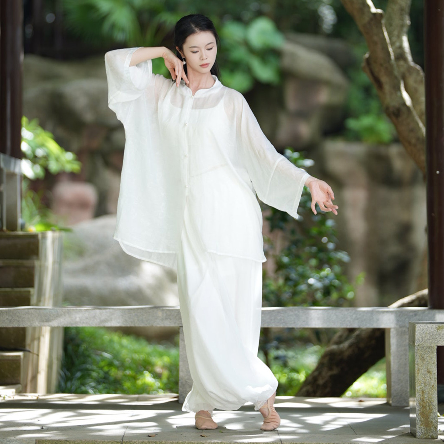 中国舞蹈小衫古典现代舞古风服装图片